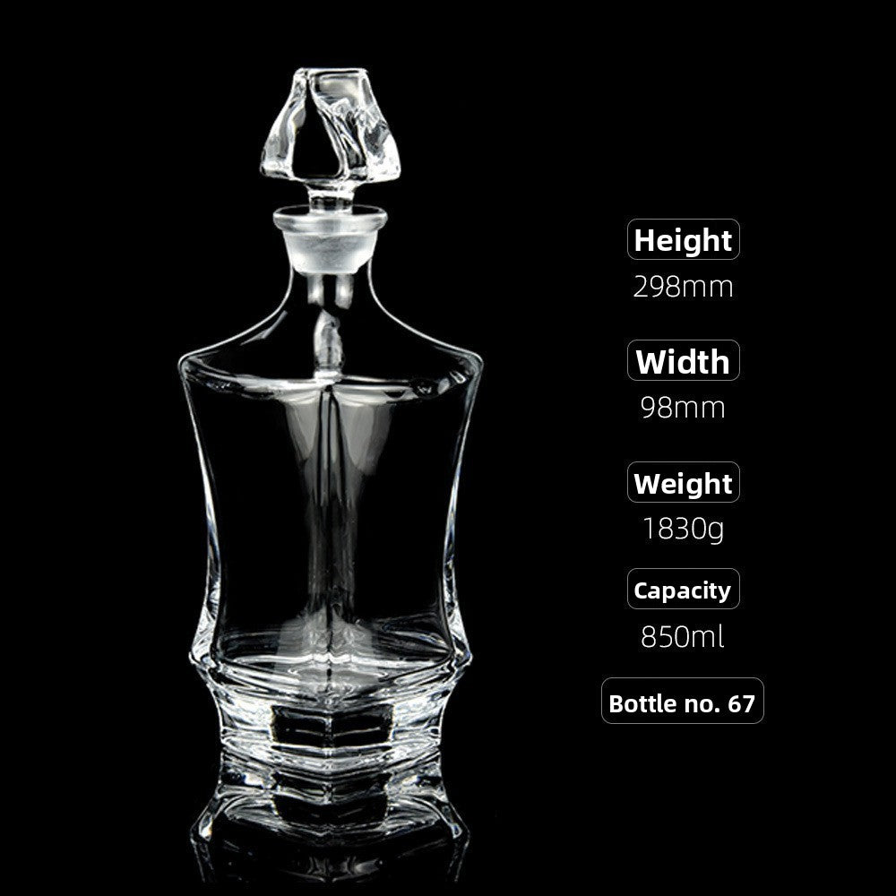 Decorative Glass Decanter