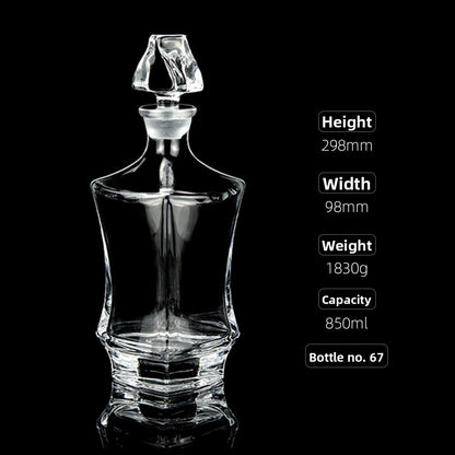 Decorative Glass Decanter
