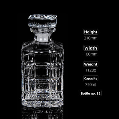 Decorative Glass Decanter