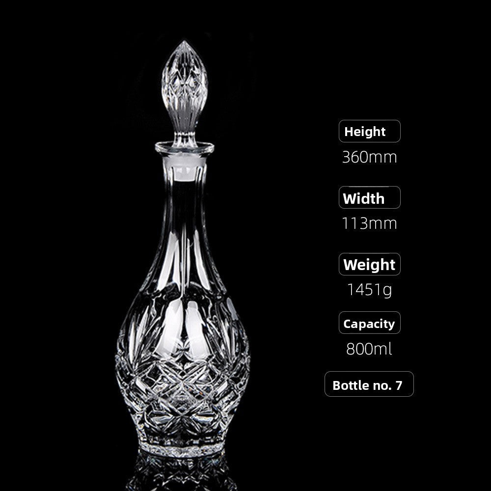 Decorative Glass Decanter