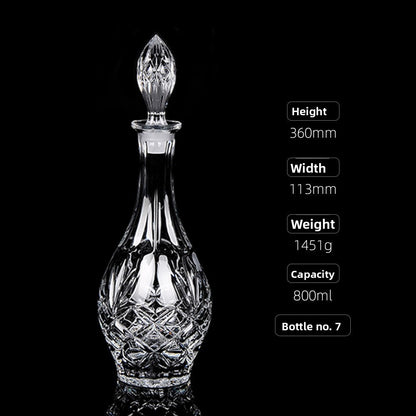 Decorative Glass Decanter