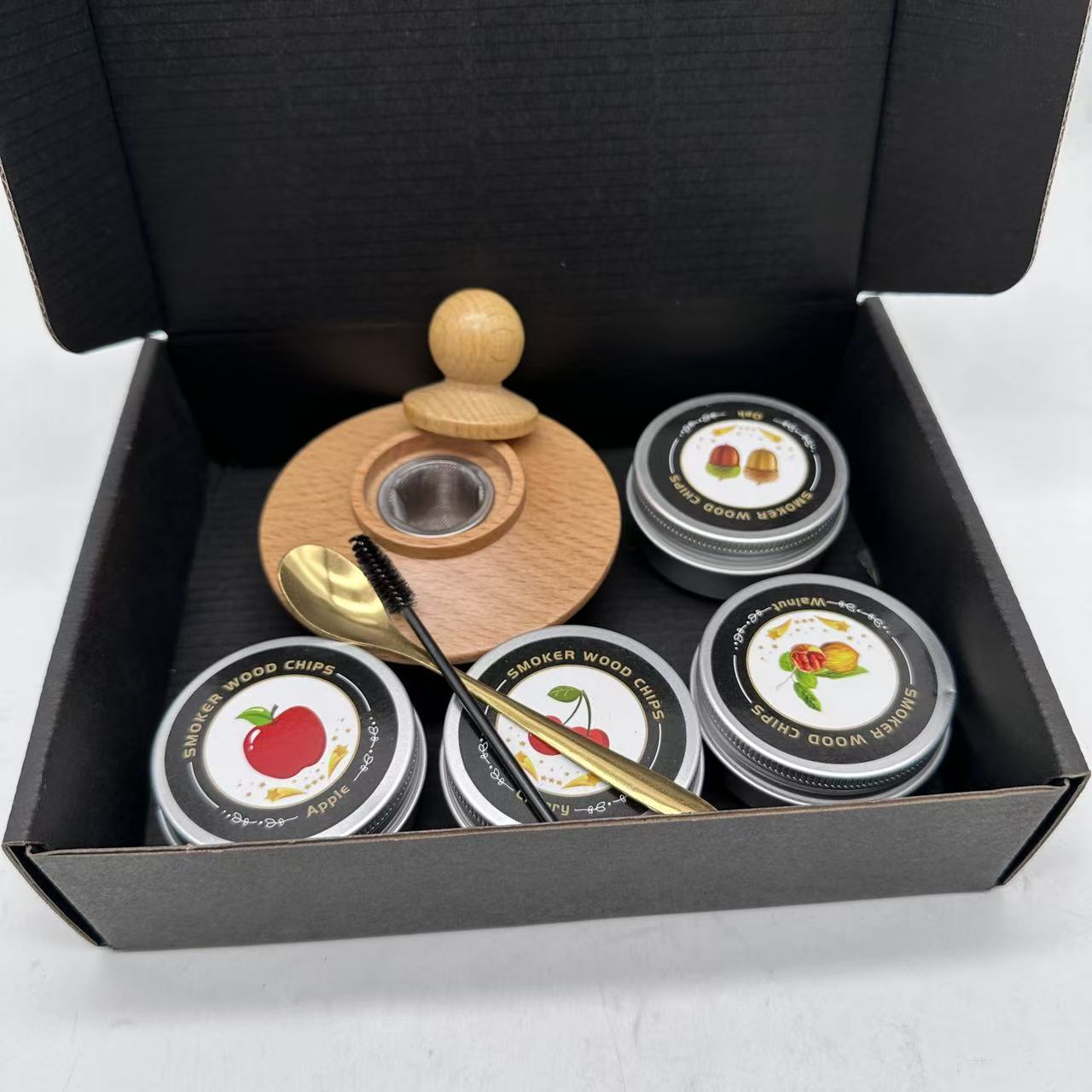 Wooden Cocktail Smoker Kit