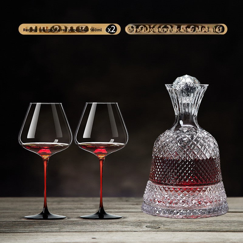 Crystal Whiskey Decanter Set