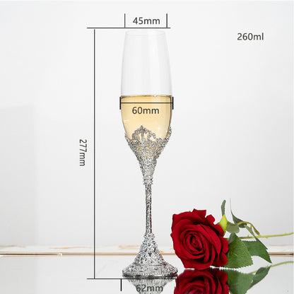 Crystal Wine Glass Set
