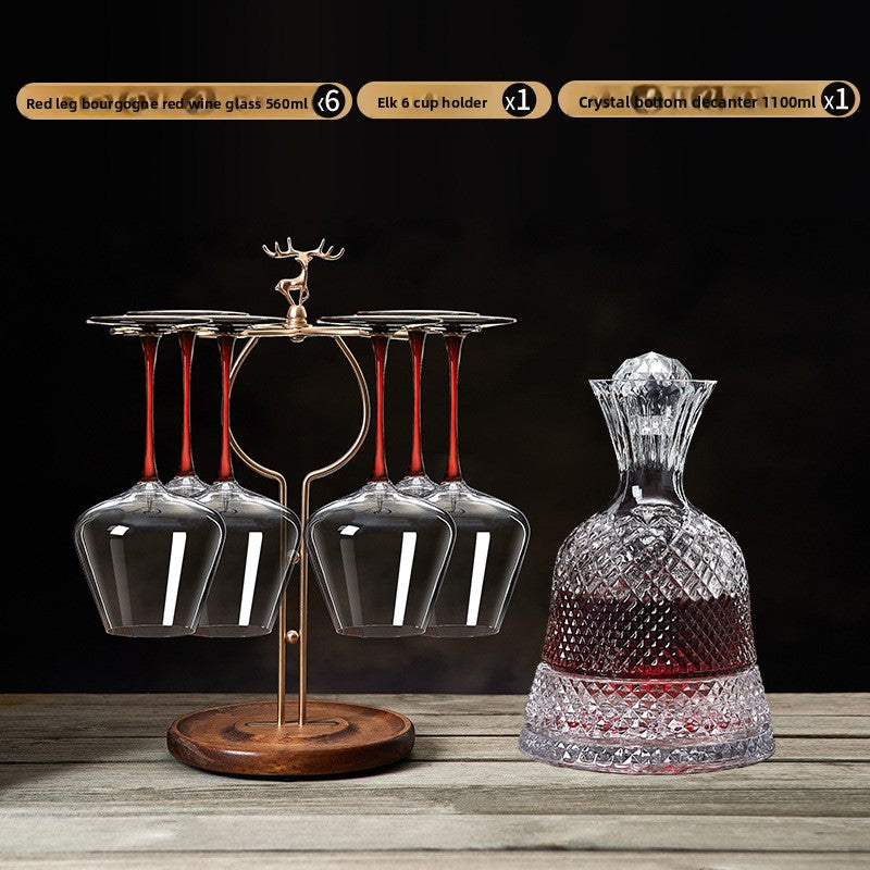 Crystal Whiskey Decanter Set