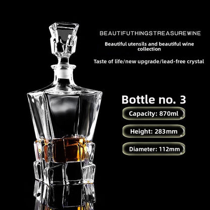 Decorative Glass Decanter