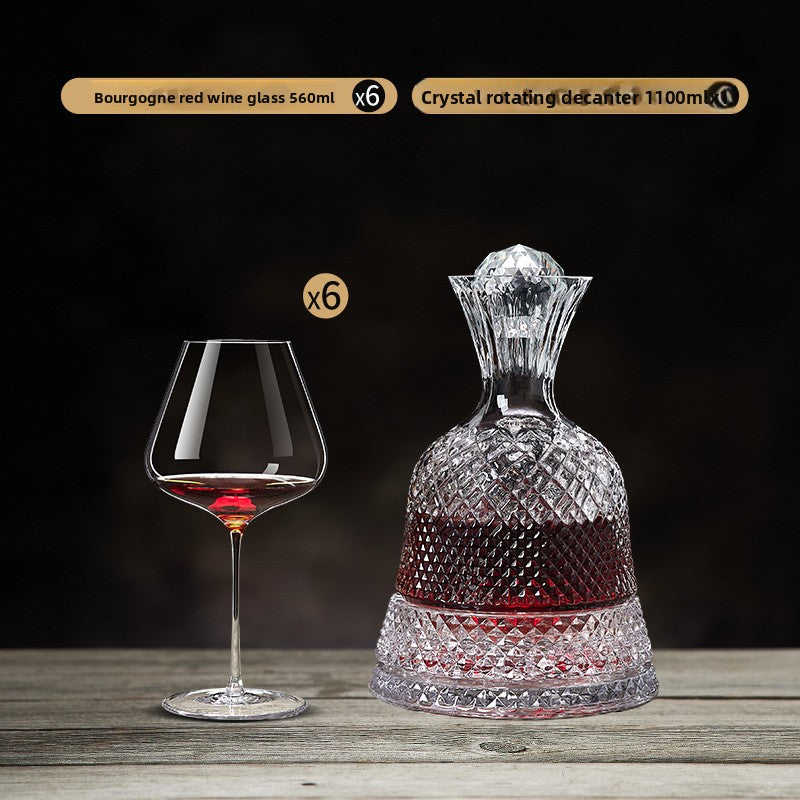 Crystal Whiskey Decanter Set