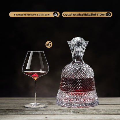 Crystal Whiskey Decanter Set