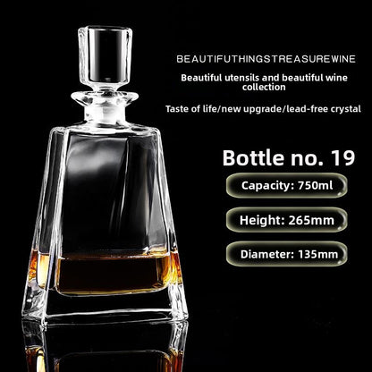 Decorative Glass Decanter