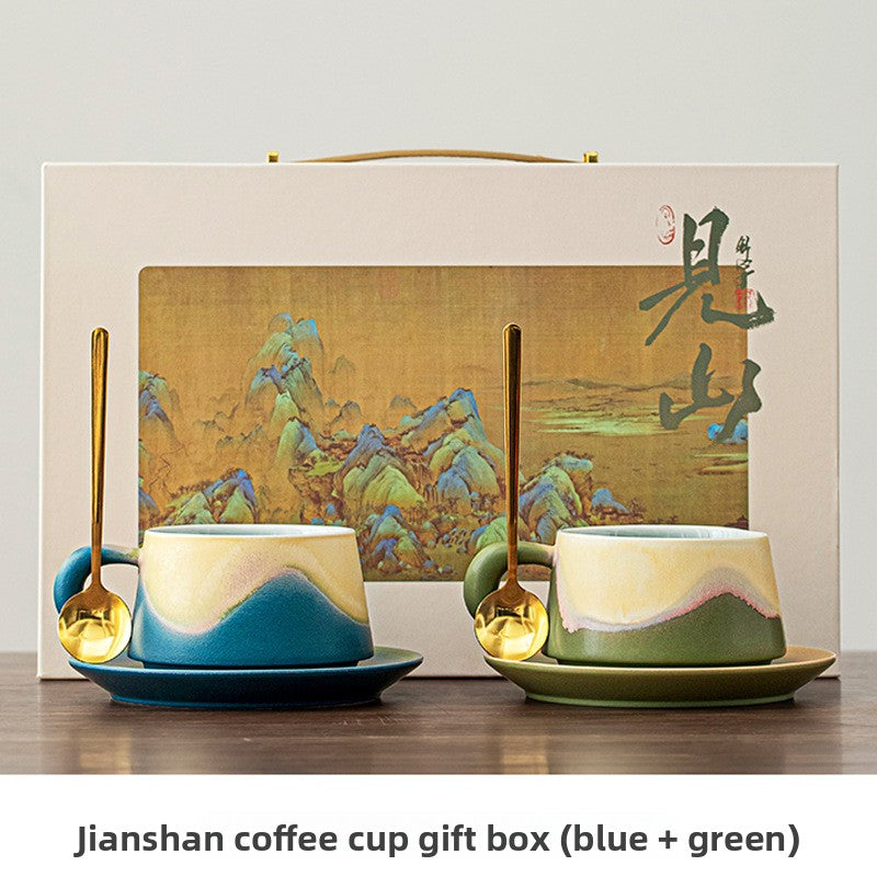 Ceramic Coffee Cup Set