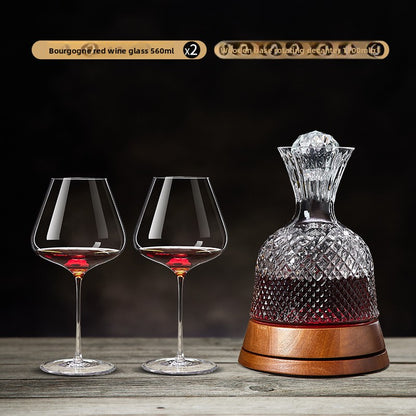 Crystal Whiskey Decanter Set