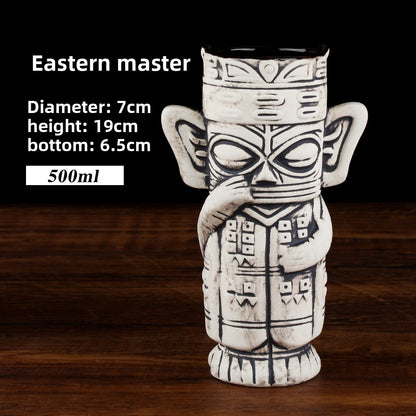 Retro Tiki Cocktail Cup