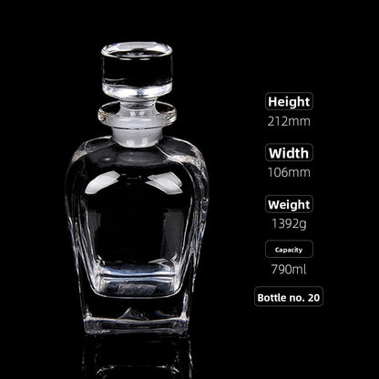 Decorative Glass Decanter