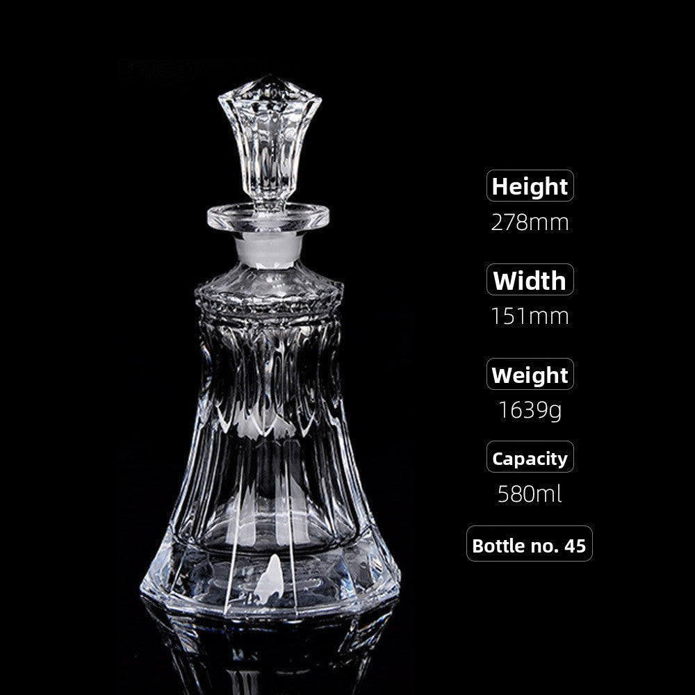 Decorative Glass Decanter