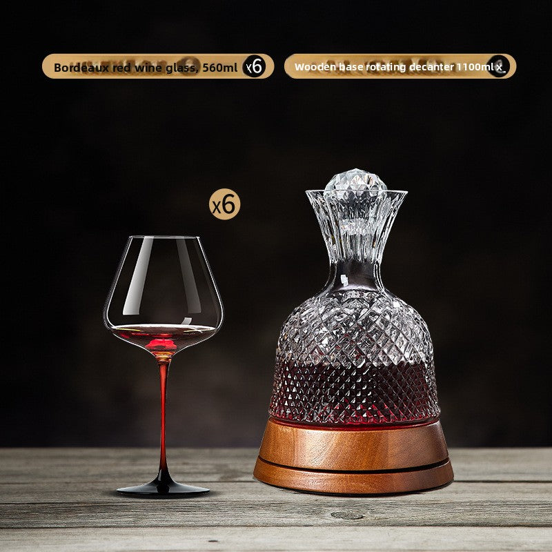 Crystal Whiskey Decanter Set