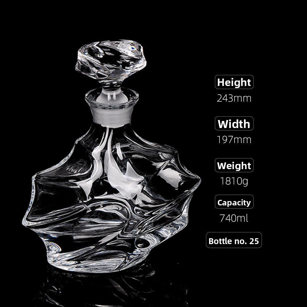 Decorative Glass Decanter