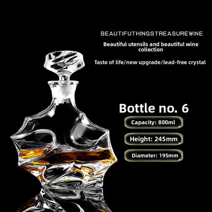 Decorative Glass Decanter
