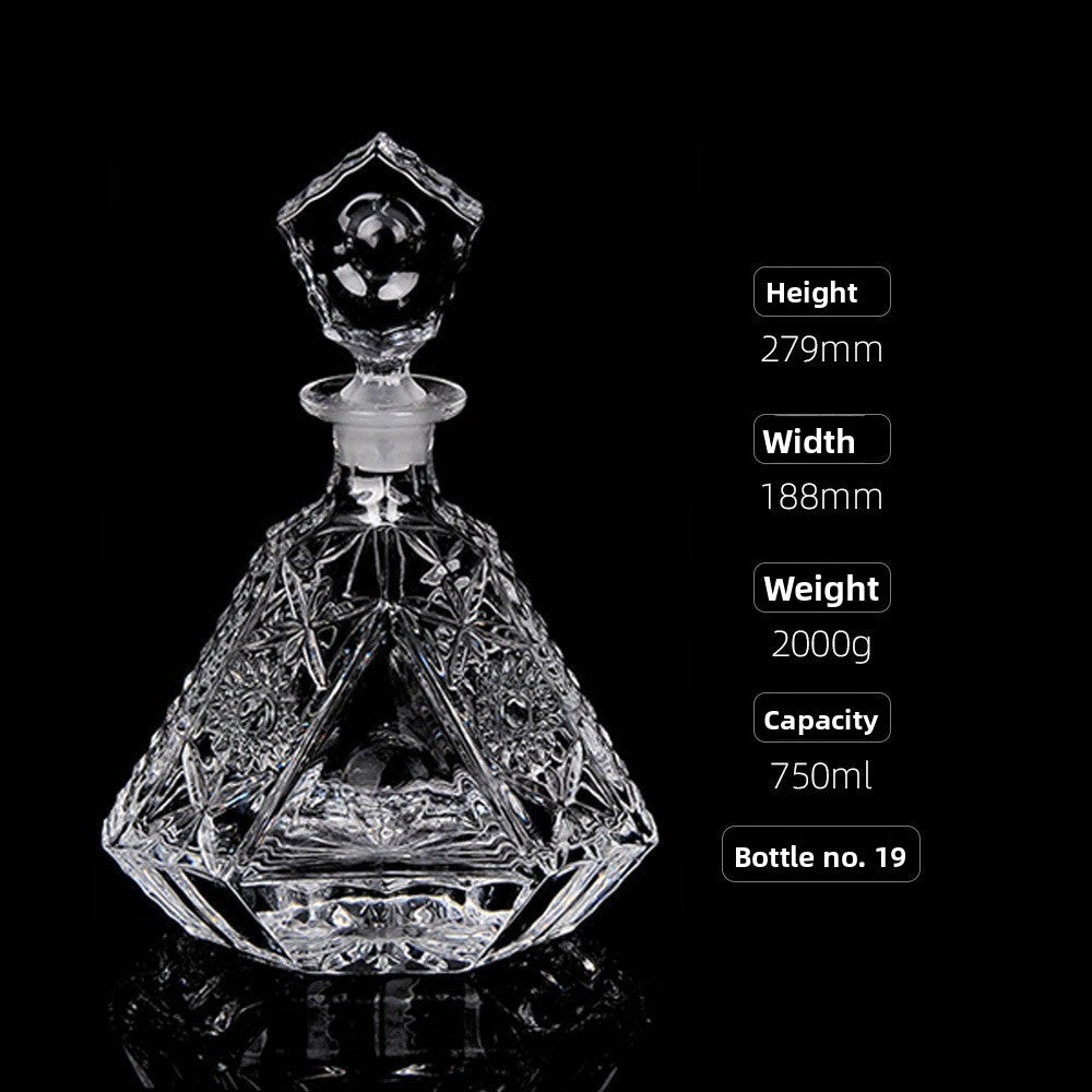 Decorative Glass Decanter