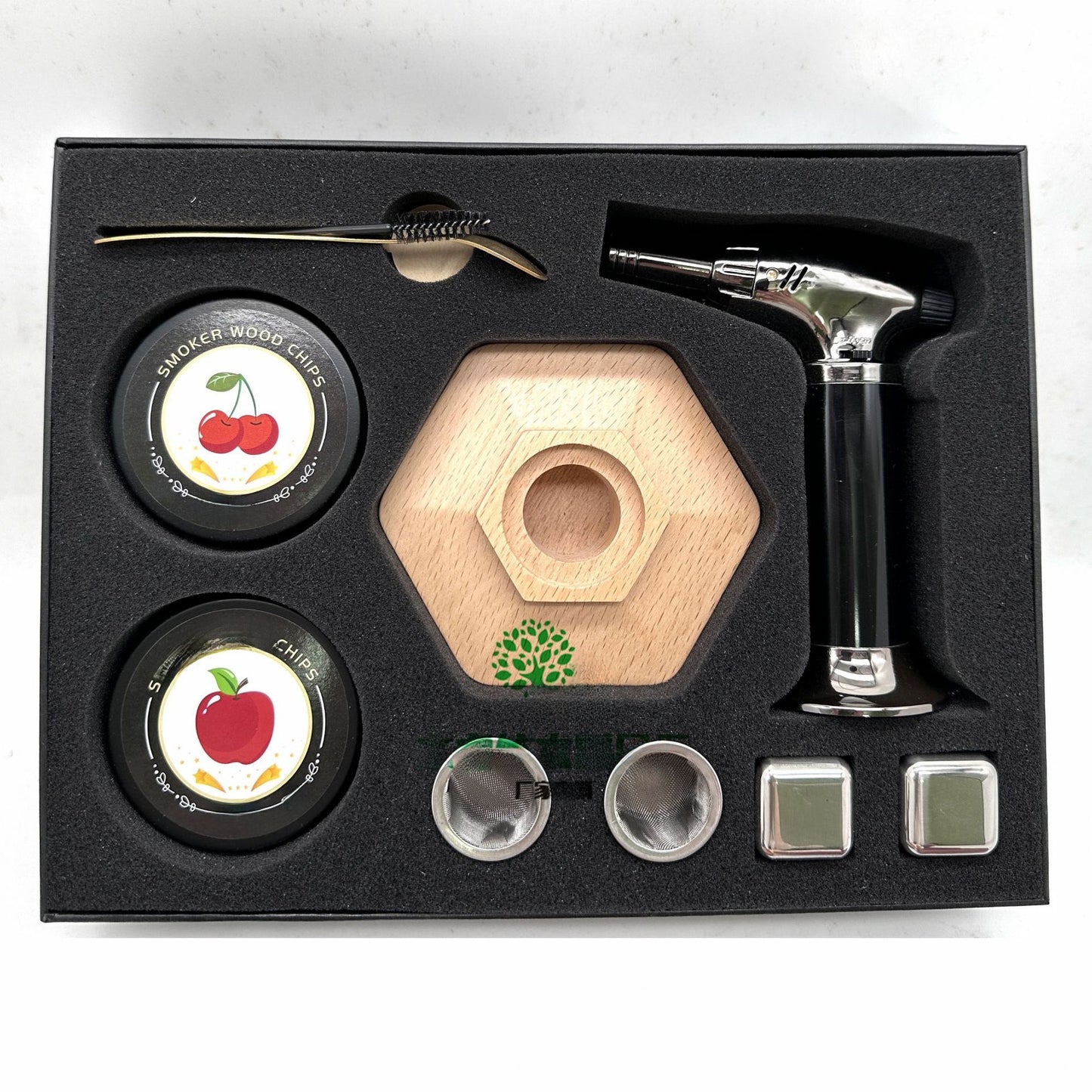 Wooden Cocktail Smoker Kit