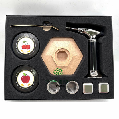Wooden Cocktail Smoker Kit