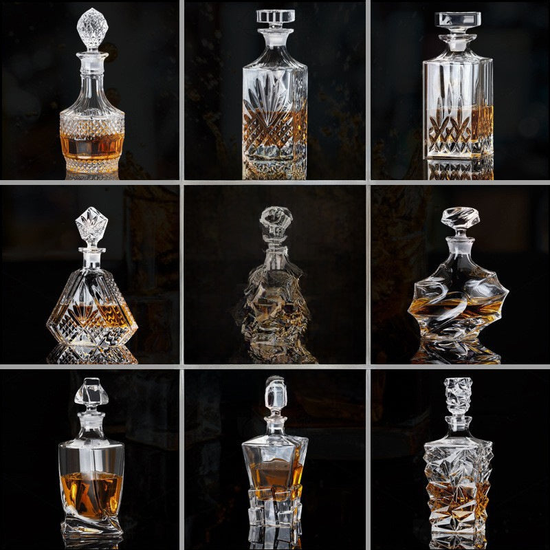 Decorative Glass Decanter
