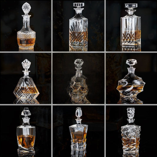 Decorative Glass Decanter