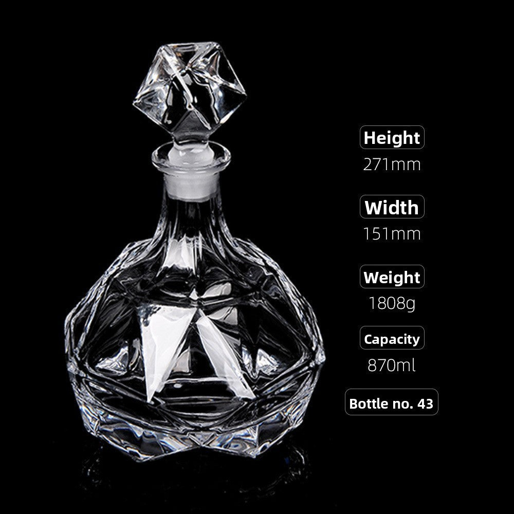 Decorative Glass Decanter
