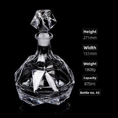 Decorative Glass Decanter