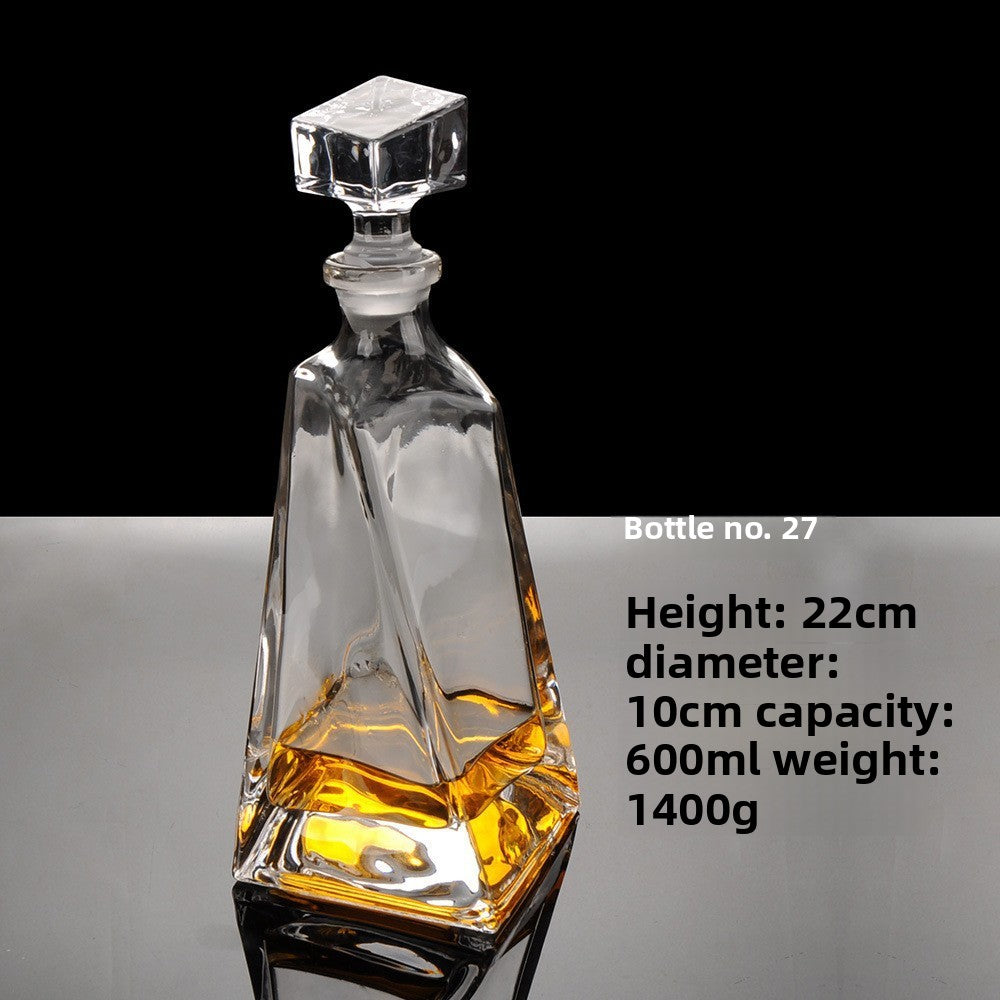 Decorative Glass Decanter