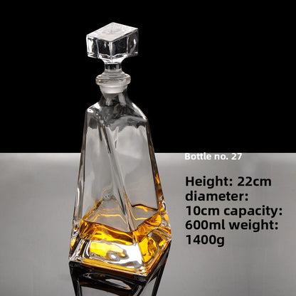 Decorative Glass Decanter