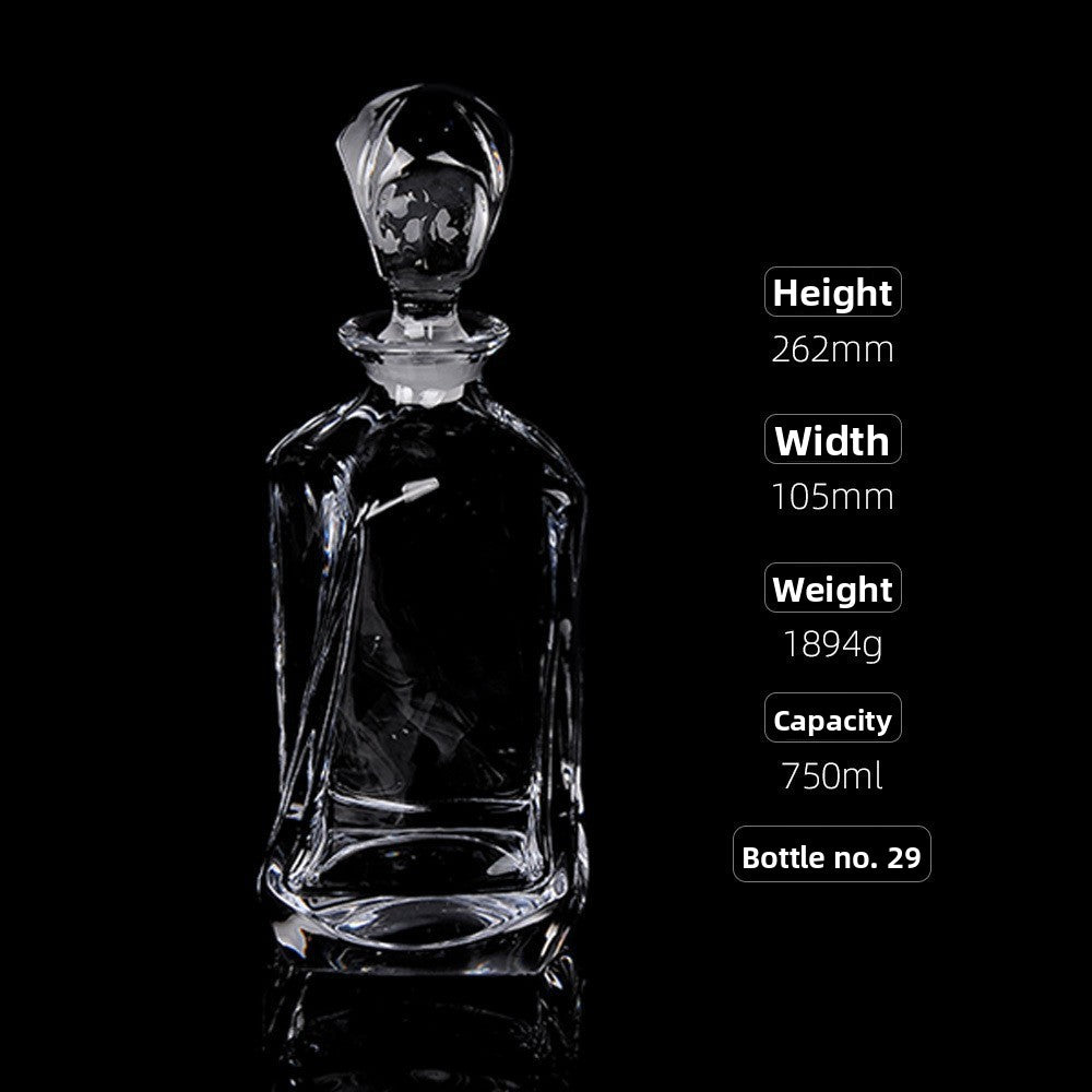 Decorative Glass Decanter
