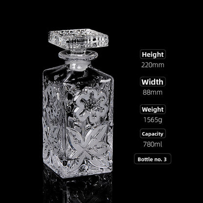 Decorative Glass Decanter
