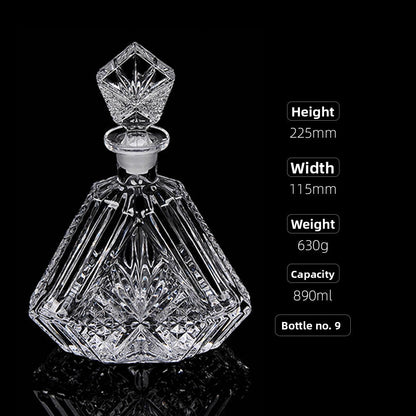 Decorative Glass Decanter
