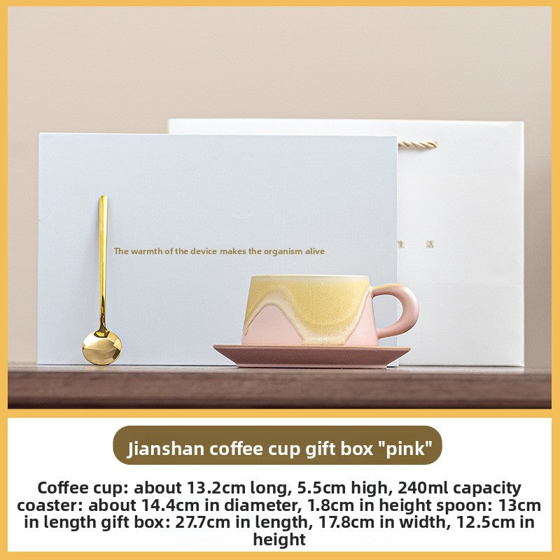 Ceramic Coffee Cup Set