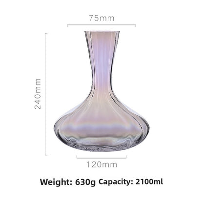 Rainbow Crystal Wine Glass