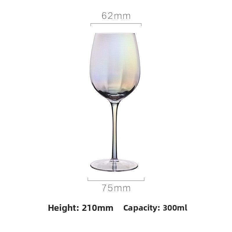 Rainbow Crystal Wine Glass