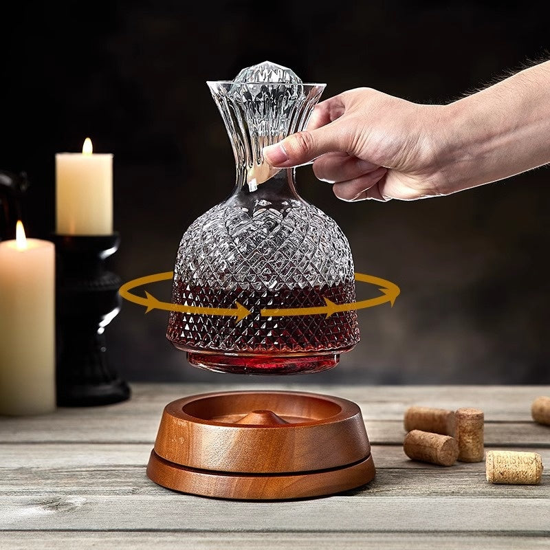 Crystal Whiskey Decanter Set