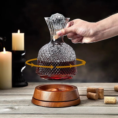 Crystal Whiskey Decanter Set