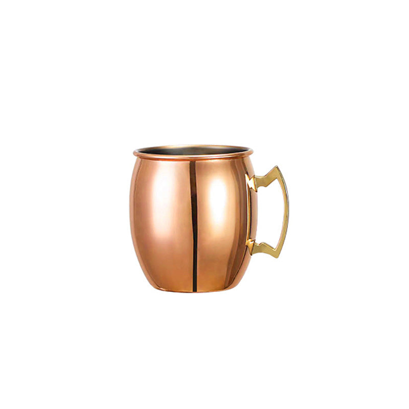 Copper Finish Water Bottle