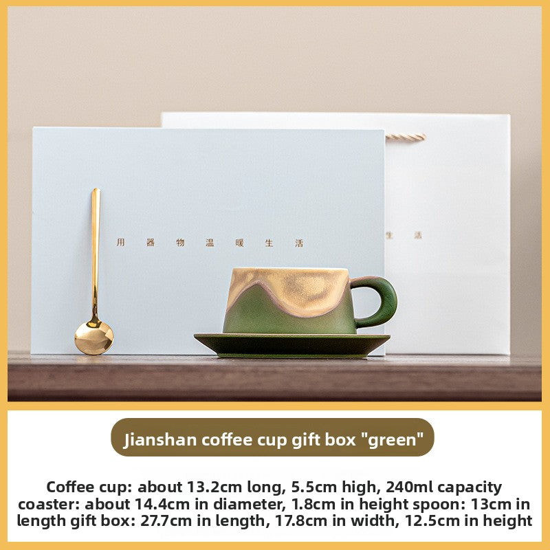 Ceramic Coffee Cup Set