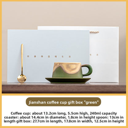Ceramic Coffee Cup Set