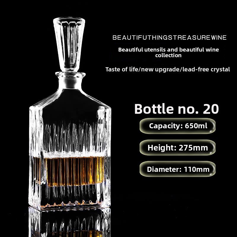 Decorative Glass Decanter