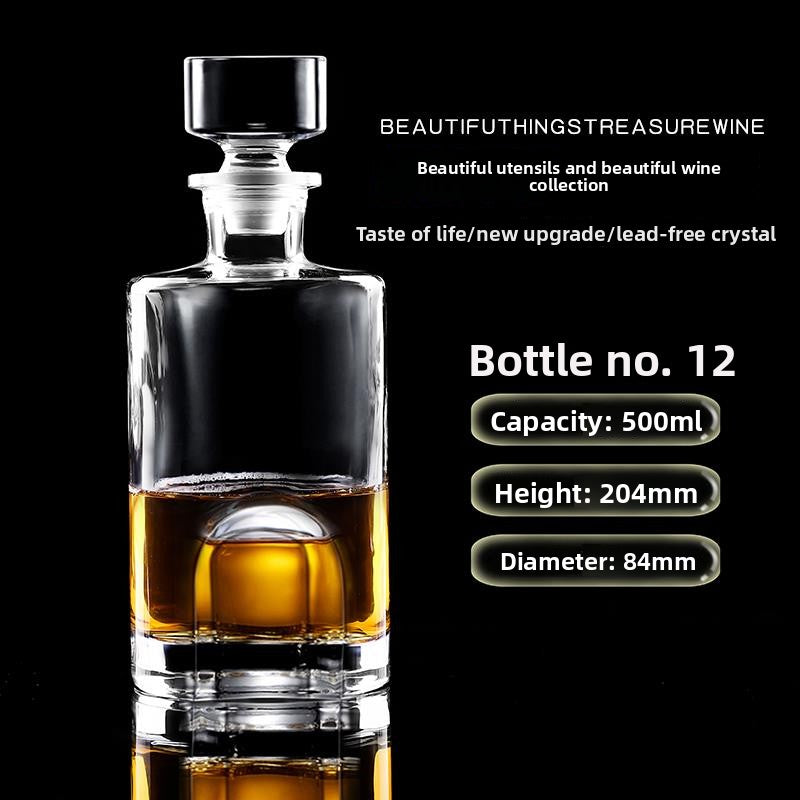 Decorative Glass Decanter