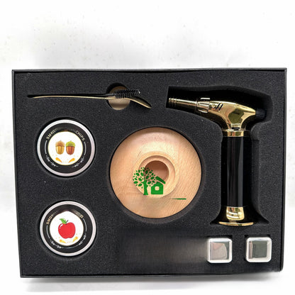 Wooden Cocktail Smoker Kit