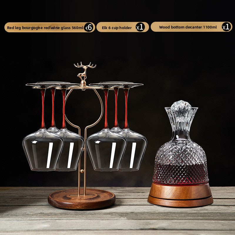 Crystal Whiskey Decanter Set