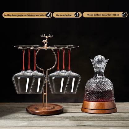Crystal Whiskey Decanter Set