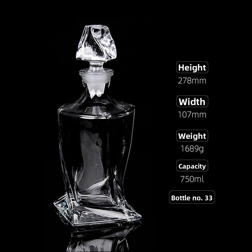 Decorative Glass Decanter
