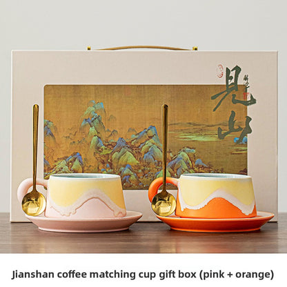 Ceramic Coffee Cup Set