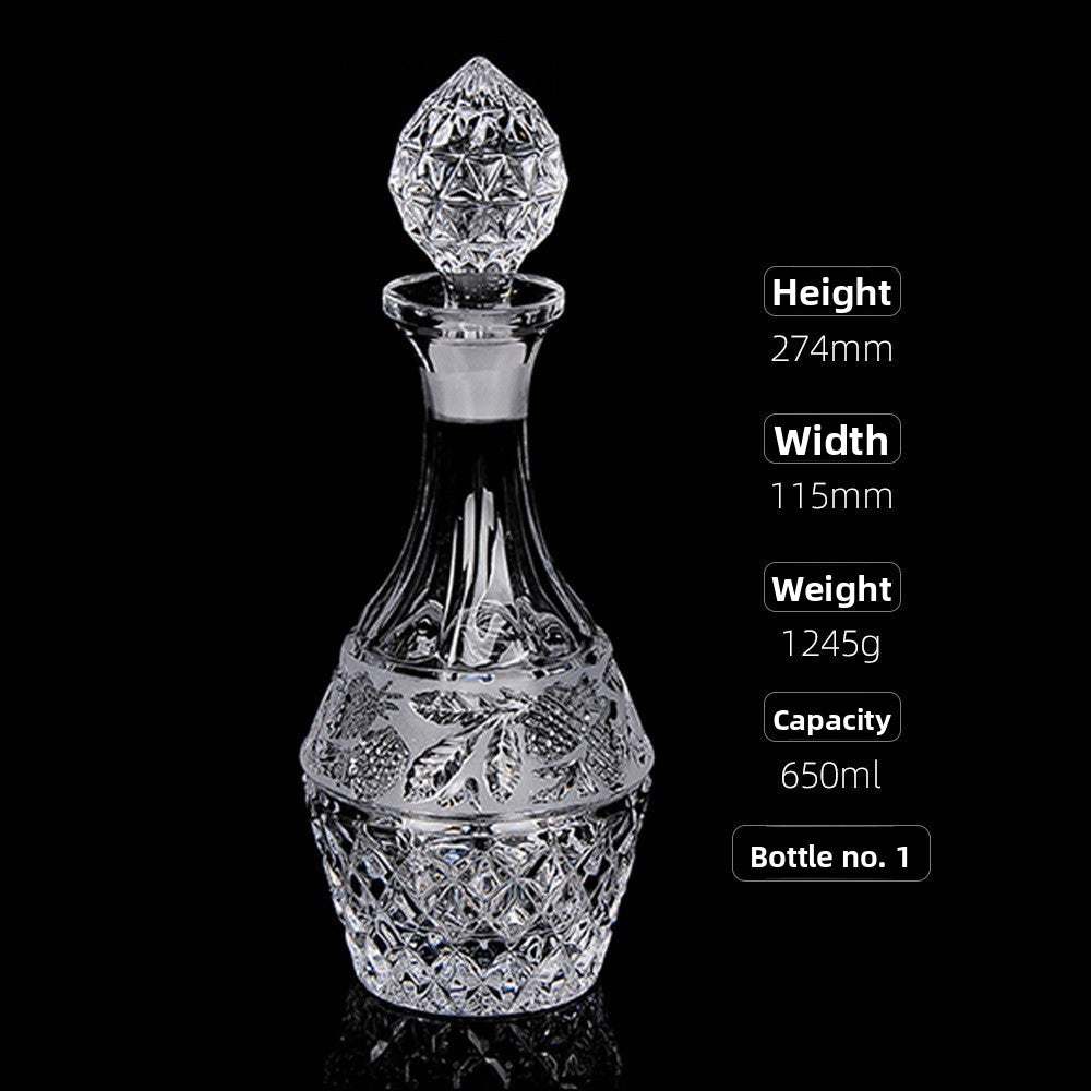 Decorative Glass Decanter