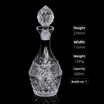 Decorative Glass Decanter